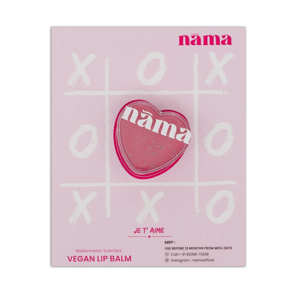 Vegan lip balm - Watermelon Scented - Image 3